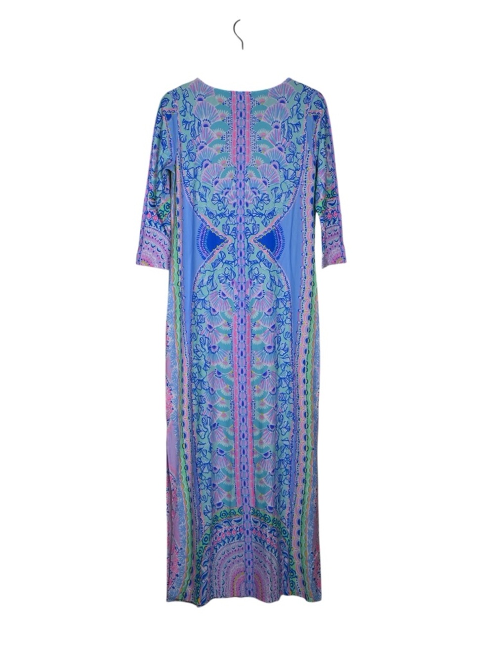 Lilly Pulitzer Women's M Morgann Maxi Dress in Seaside Shindig NEW - Picture 4 of 11